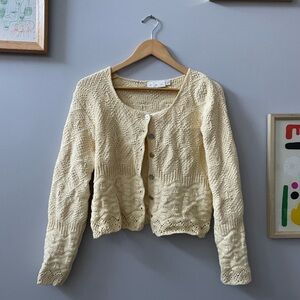 Vintage Yellow Cardigan